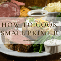 dinner party with prime rib roast