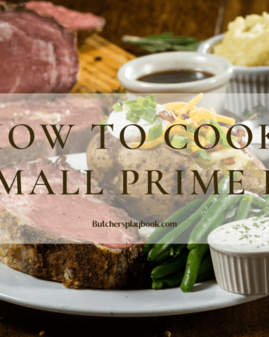 dinner party with prime rib roast